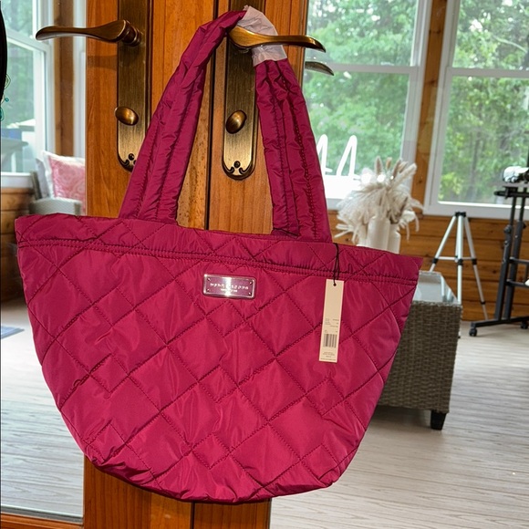 Marc Jacobs Lipstick Pink Quilted Tote bag